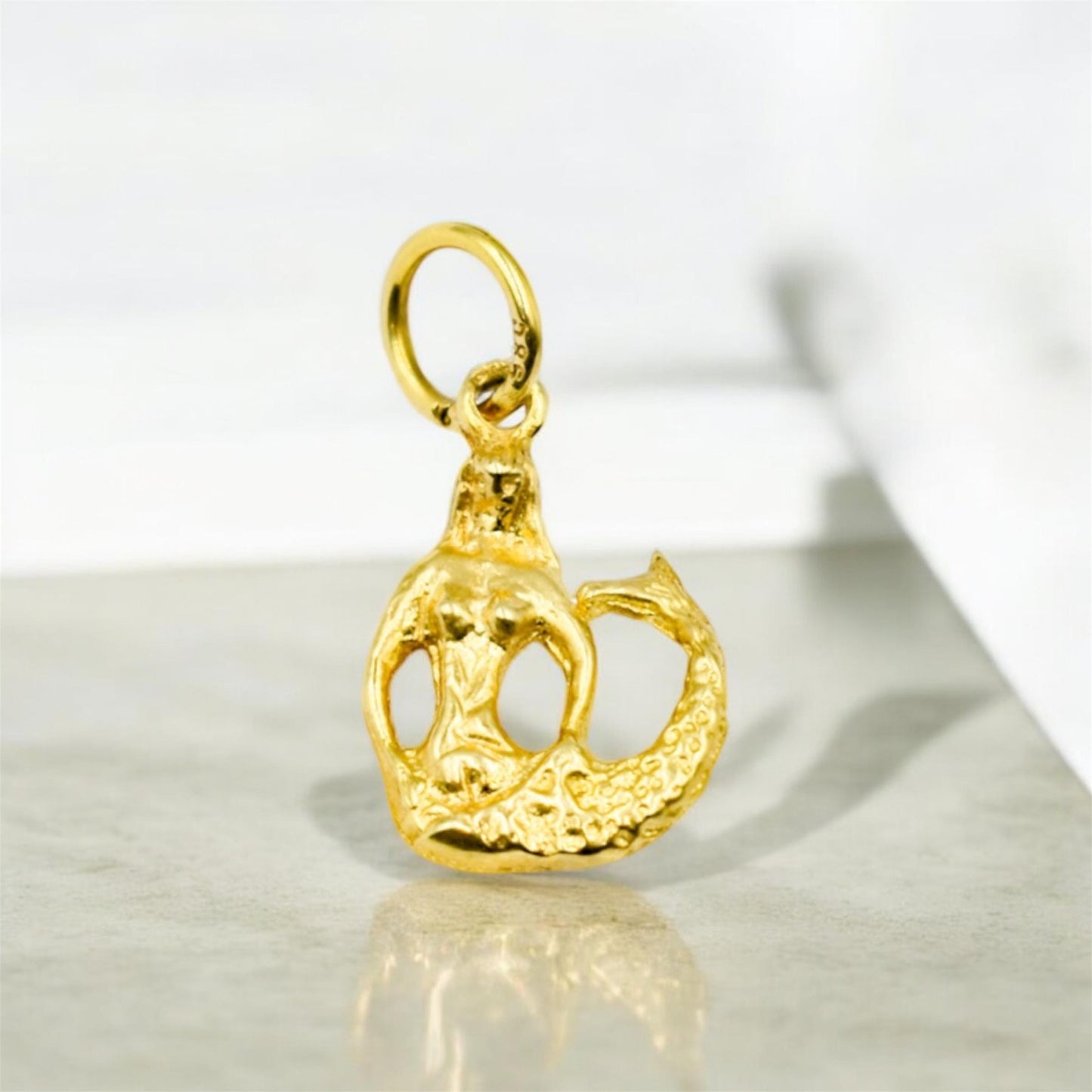 Χρυσό Κολιέ Γοργόνα 14Κ