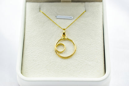 Κολιέ Διπλός Κύκλος Κ14