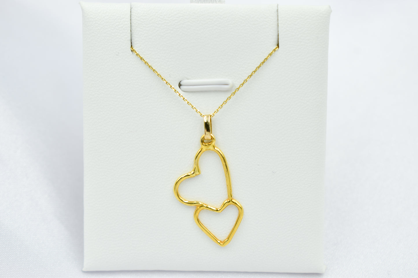 Κολιέ Διπλή Καρδιά Κ14