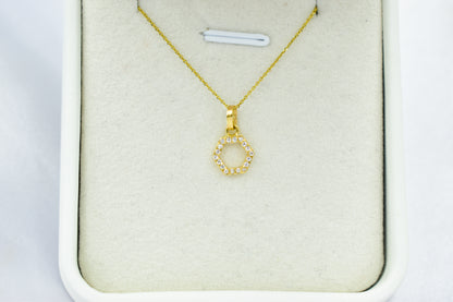 Μεταγιόν Εξάγωνο με Λευκά Ζιργκόν