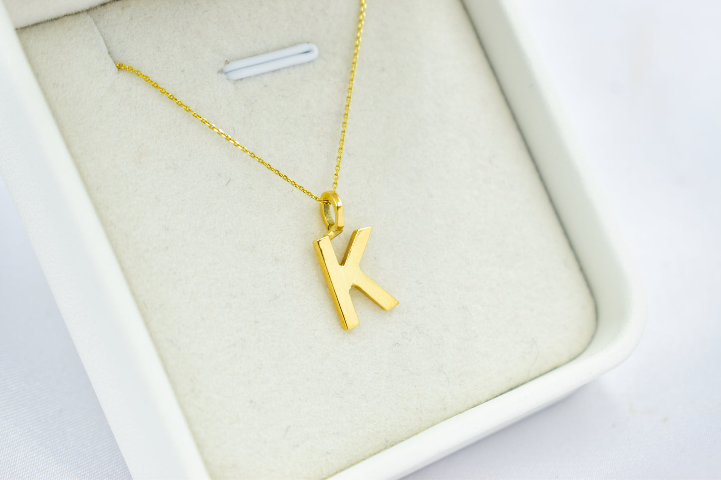 Κολιέ με Κ Μονόγραμμα Κ14