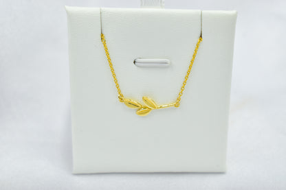 Κολιέ Κλαδί Ελιάς Κ14