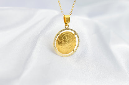 Χρυσό Κωνσταντινάτο Διπλής Όψης Κ14