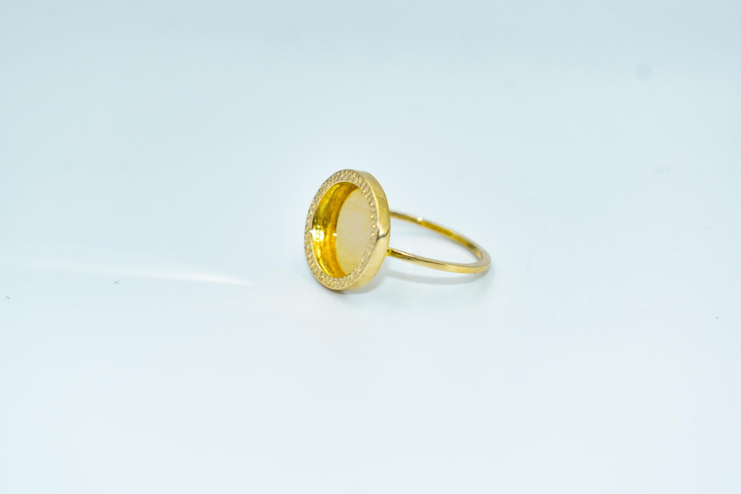 14K Solid Ring,Gold Forged Ring,14K Modern Ring,Vibrant Gold Ring,14K Elegant Ring,Fashion Jewelry,Versatile Style,Unique Ring for Her