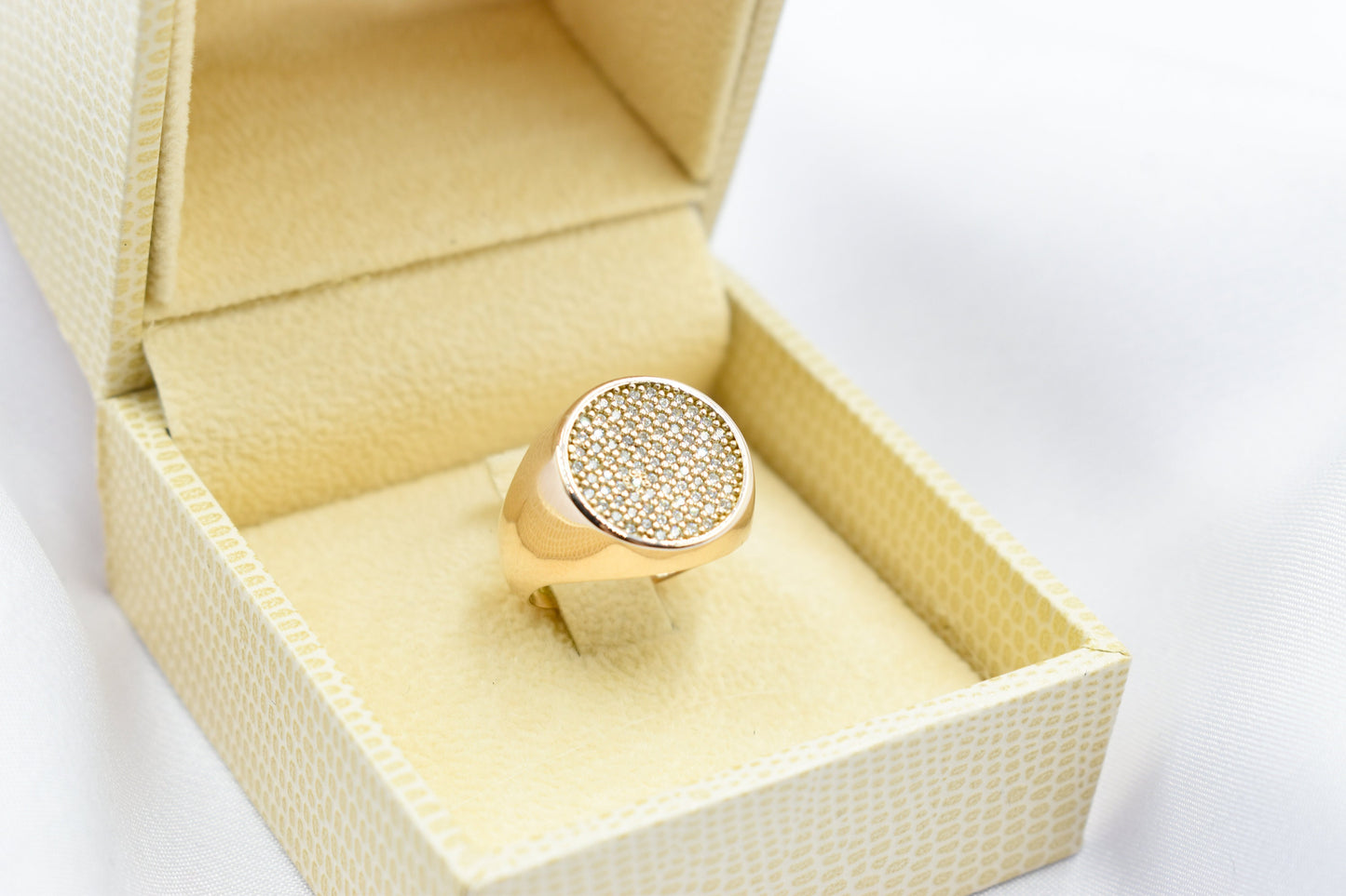 14K Solid Yellow Gold Ring,Unique Handcrafted Design,Unisex Ring,Rings for Men and Women,Exclusive Ancient Greek Inspired Ring