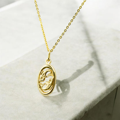 Χρυσό Μενταγιόν Ιχθύες 14Κ