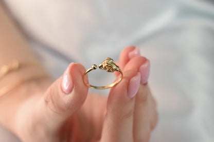 Χειροποίητο Δαχτυλίδι με Κριάρι Κ14