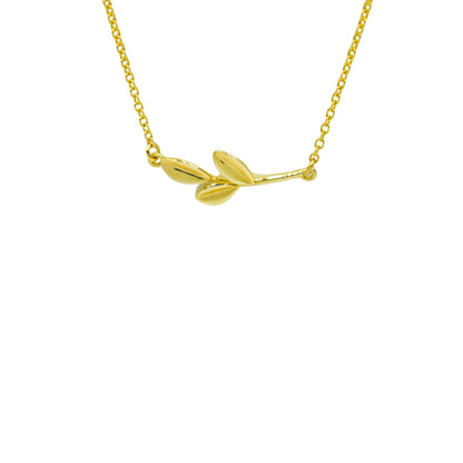 Κολιέ Κλαδί Ελιάς Κ14