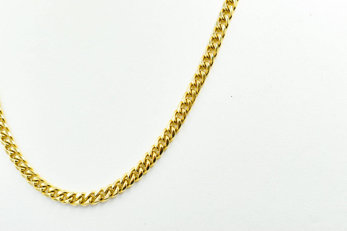 Gold Miami Curb Link Chain 14K,Dainty Thick Gold Chain,Chunky Necklace,Gold Necklace Choker,Man-Women Chain Necklace,Unisex Timeless Gift
