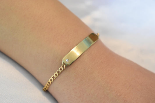 Χειροποίητη Ταυτότητα με Ζιργκόν Κ14