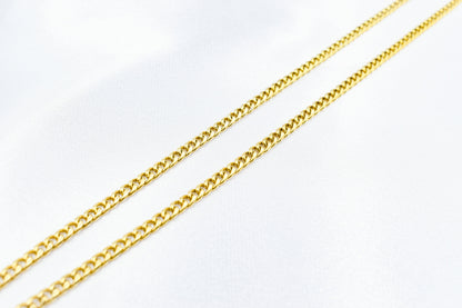14K Gold Miami Curb Link Chain,Dainty Thick Gold Chain,Chunky Necklace,Unisex Gold Necklace Choker,Man-Women Chain,Jewellery for All