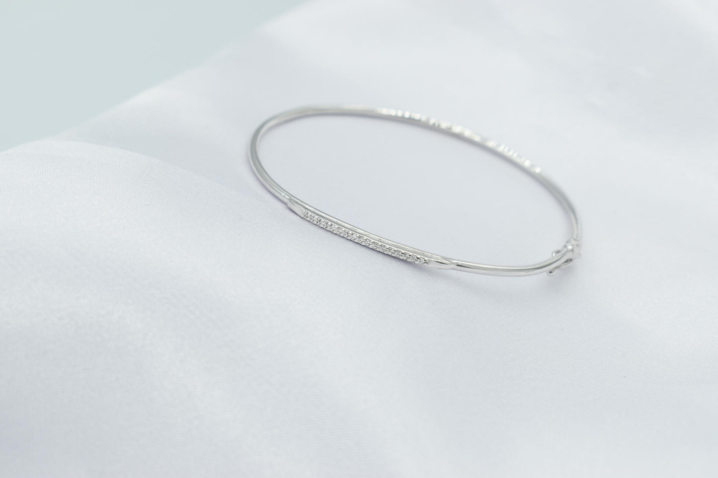 14K Gold White Gold Bar Bracelet,Gold Everyday Bracelet,Women Dainty Line Bracelet,Bridal & Engagement Bracelet Gift for Mom and Her