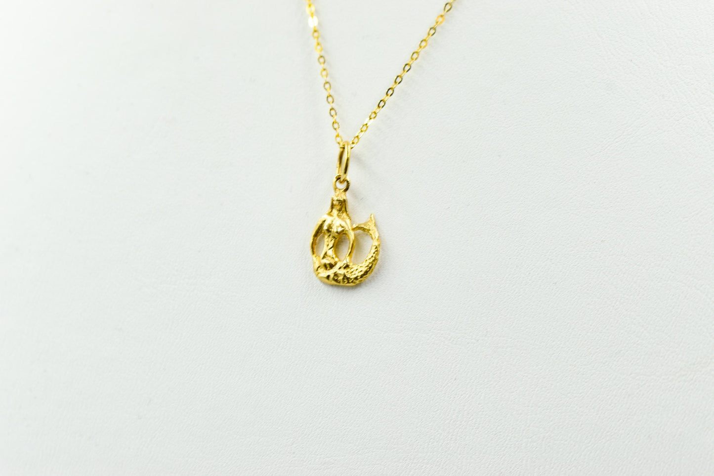 Χρυσό Κολιέ Γοργόνα 14Κ