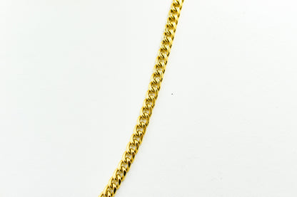 14K Gold Miami Curb Link Chain,Dainty Thick Gold Chain,Chunky Necklace,Unisex Gold Necklace Choker,Man-Women Chain,Jewellery for All