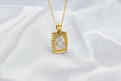 Δίχρωμο Κωνσταντινάτο Διπλής Όψης Χριστός Κ14