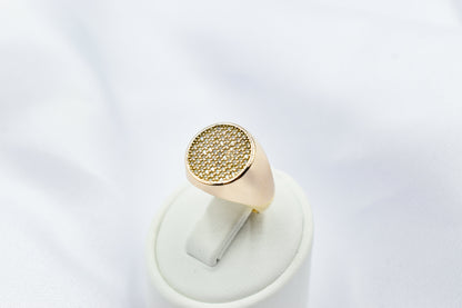 14K Solid Yellow Gold Ring,Unique Handcrafted Design,Unisex Ring,Rings for Men and Women,Exclusive Ancient Greek Inspired Ring