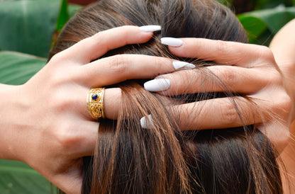 14K Gold Byzantine Ring,Byzantine Ring,Constantinople Ring,Etruscan Greek Jewelry, Gold Constantinople Jewelry,Byzantine Jewelry for Women