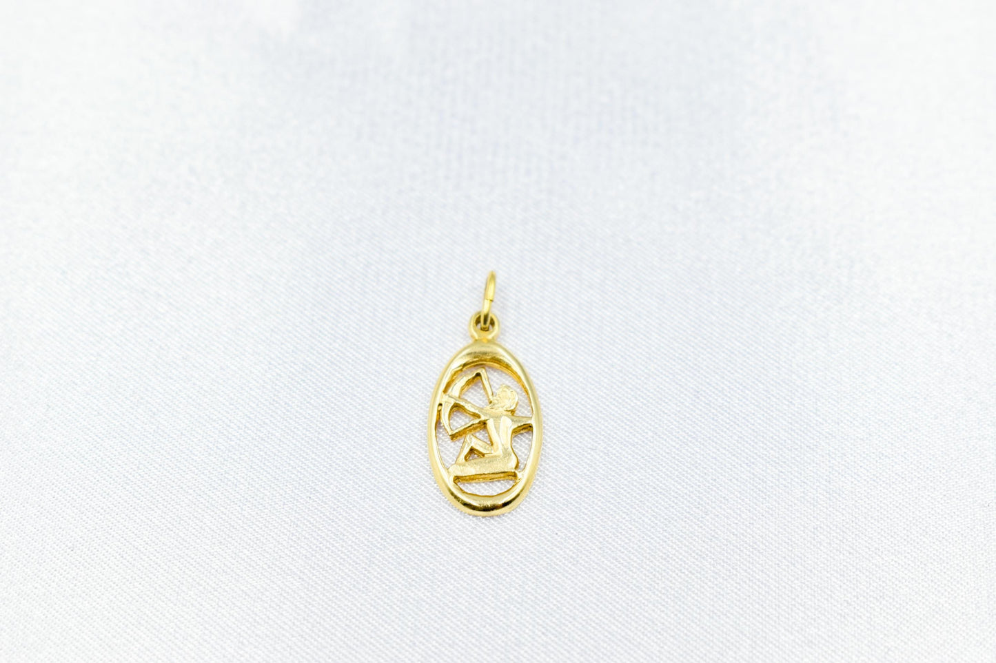 Χρυσό Μενταγιόν Τοξότης 14Κ