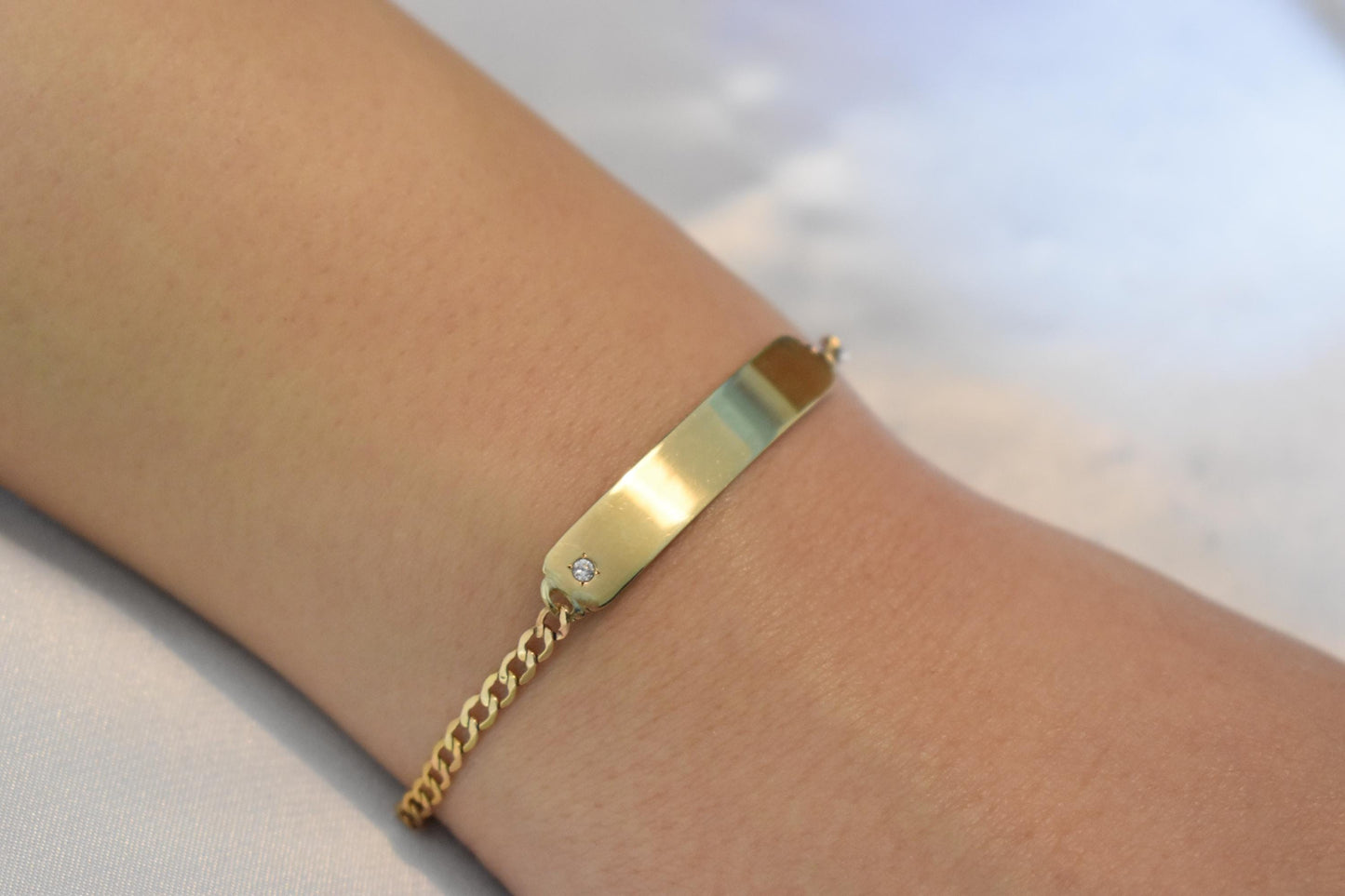 Χειροποίητη Ταυτότητα με Ζιργκόν Κ14