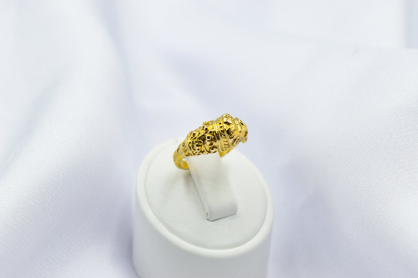 Χειροποίητο Δαχτυλίδι Λιοντάρι με Ρουμπίνια Κ14