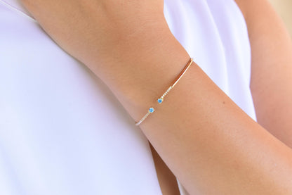 14K Gold Bar Bangle Bracelet,Dainty Gold Bangle Bracelet,Minimalist Bangle Bracelet,Plain Bangle,Cuff Bangle,Bracelet for Women,Mom Gift