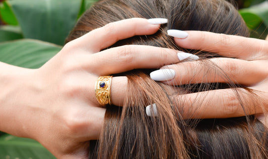 14K Gold Byzantine Ring,Byzantine Ring,Constantinople Ring,Etruscan Greek Jewelry, Gold Constantinople Jewelry,Byzantine Jewelry for Women