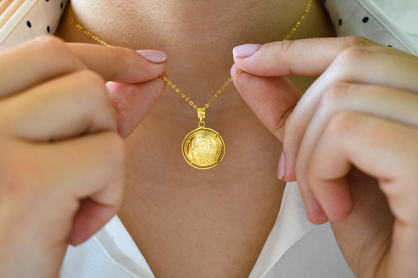 Χρυσό Κωνσταντινάτο Διπλής Όψης Κ14