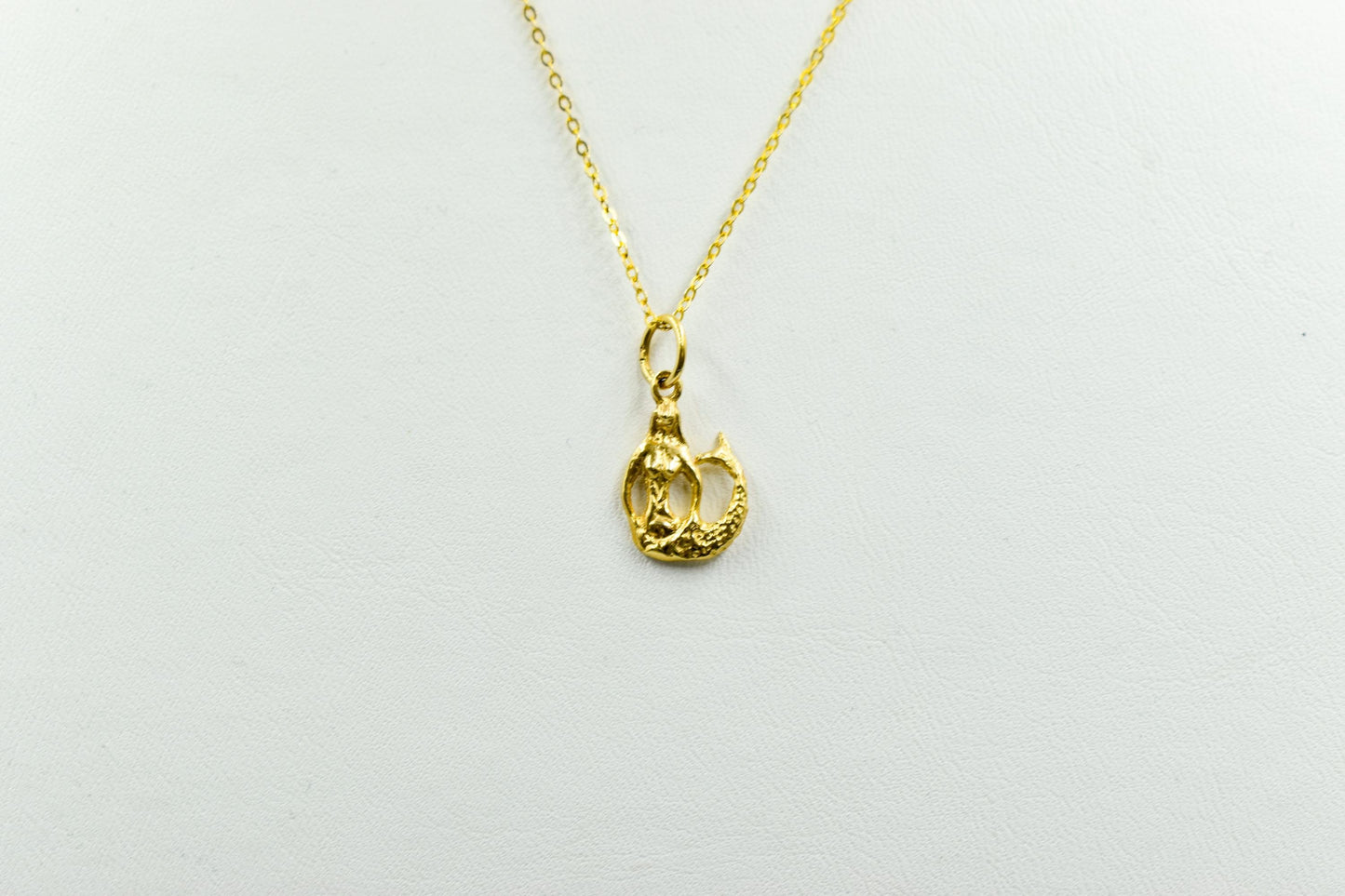 Χρυσό Κολιέ Γοργόνα 14Κ