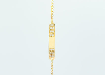 Χειροποίητη Ταυτότητα με Ζιργκόν Κ14