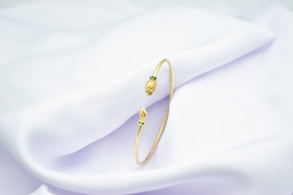 14K Gold Lion Head Bracelet with Gemstone Eyes,Ancient Greek Lion Bracelet,Unisex Bracelet,Animal Bangle,Symbol of Strength,Gift for Her