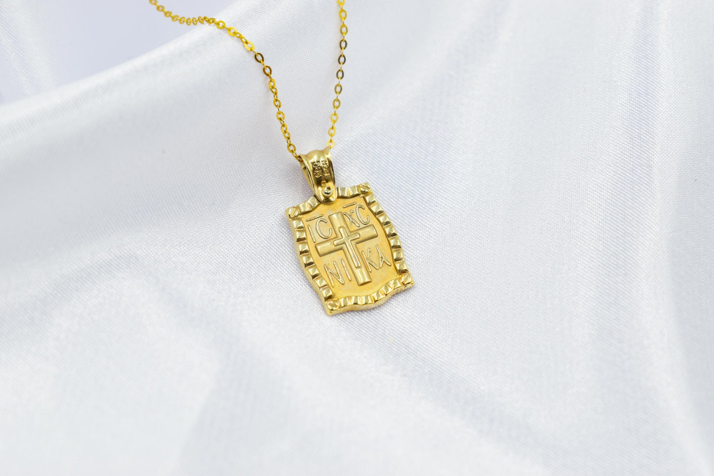 Δίχρωμο Κωνσταντινάτο Διπλής Όψης Χριστός Κ14