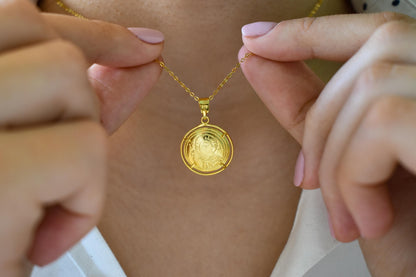 Χρυσό Κωνσταντινάτο Διπλής Όψης Κ14