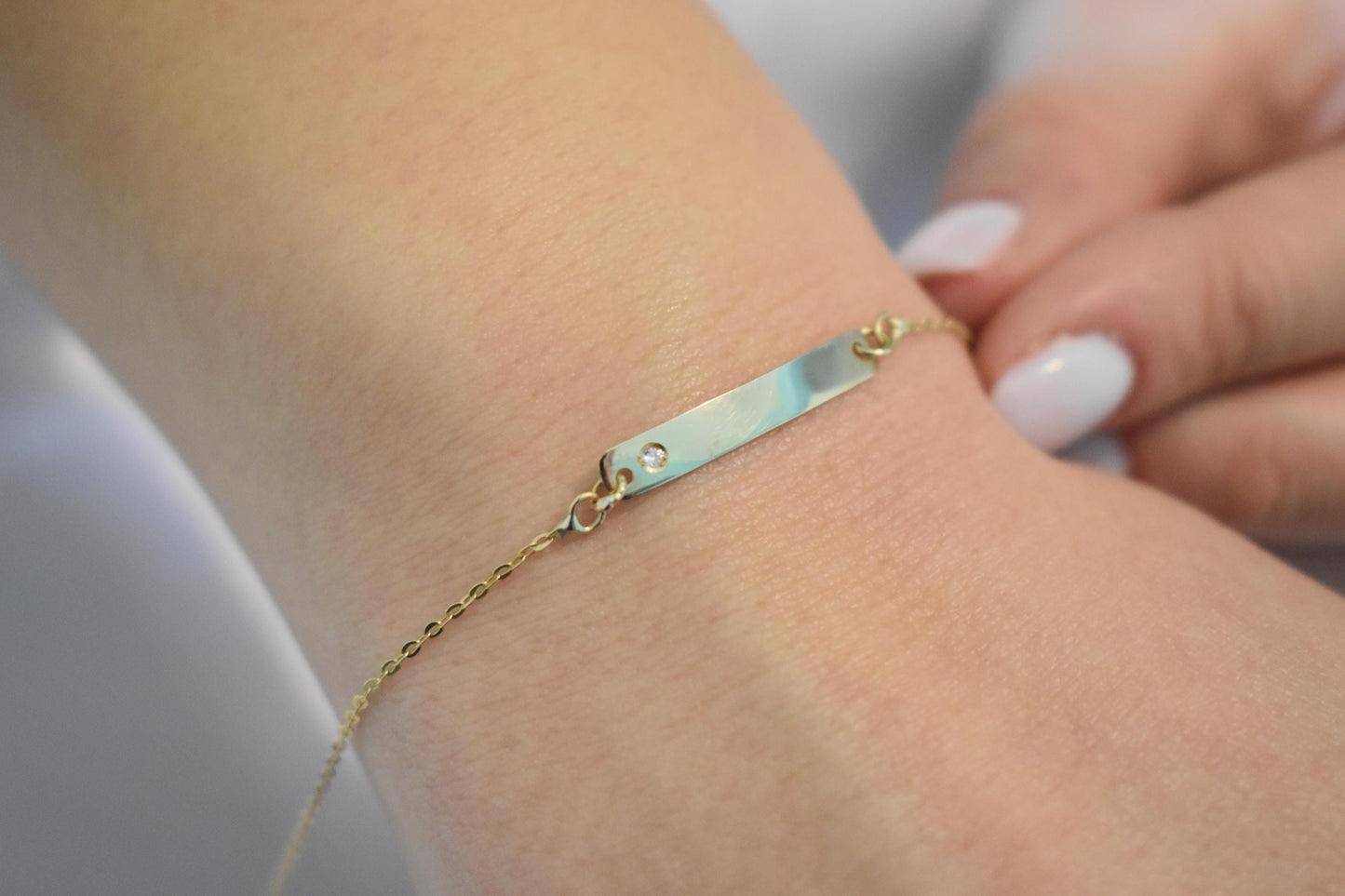 Χειροποίητη Ταυτότητα με Ζιργκόν Κ14