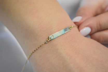 Χειροποίητη Ταυτότητα με Ζιργκόν Κ14