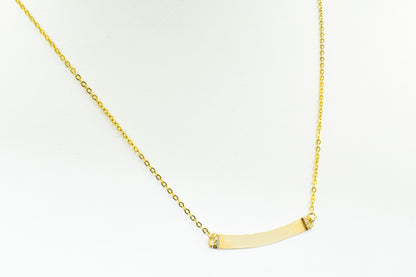 Κολιέ Ταυτότητα 14Κ