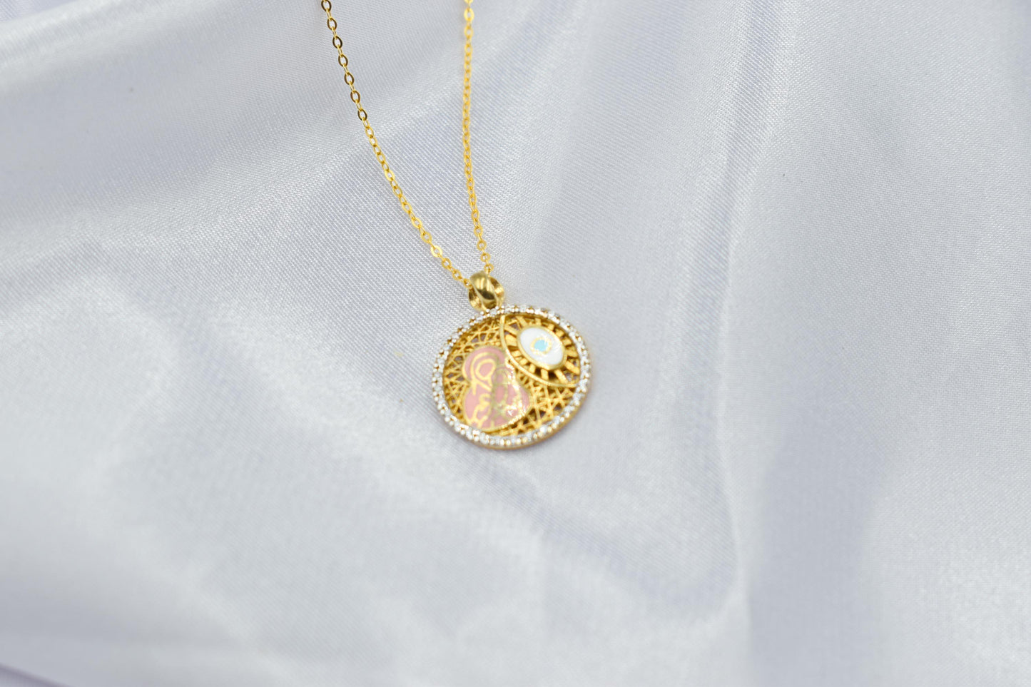 Κωνσταντινάτο Διπλής Όψης με Σμάλτο Κ9