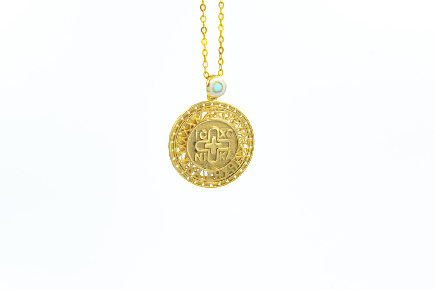 Κωνσταντινάτο Διπλής Όψης με Σμάλτο Κ9