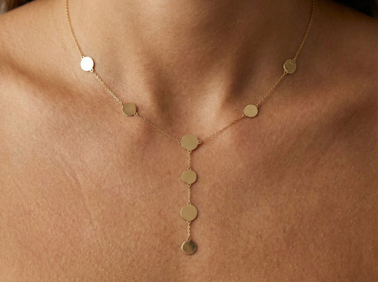 Κολιέ με Δέκα Kυκλικά Mοτίφ Κ9 / Κ14