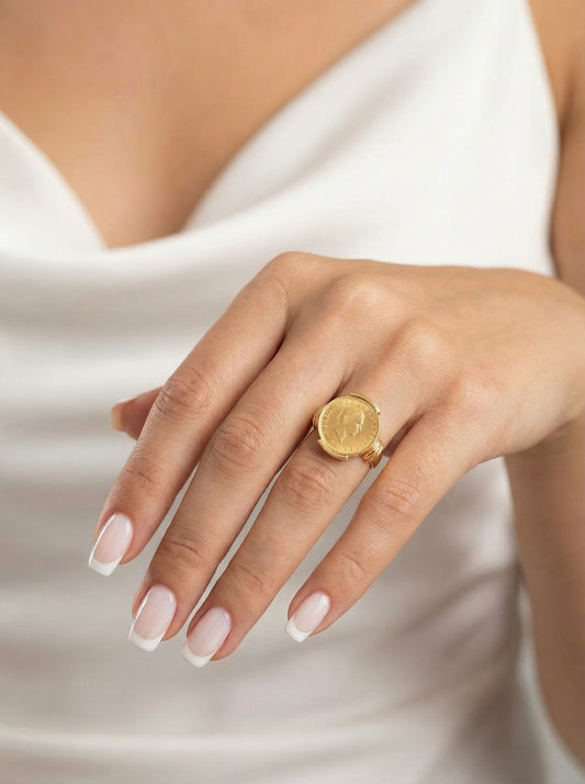 Δαχτυλίδι Λιροθήκη Κ14