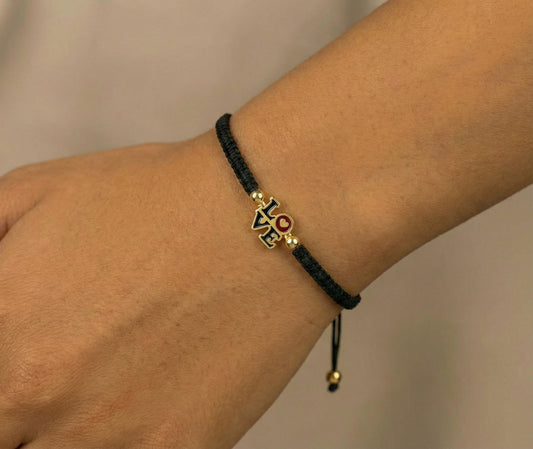 Βραχιόλι Love Μακραμέ K9