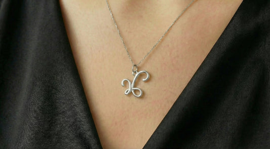 Γούρι Ασημένιο 925 με Αλυσίδα