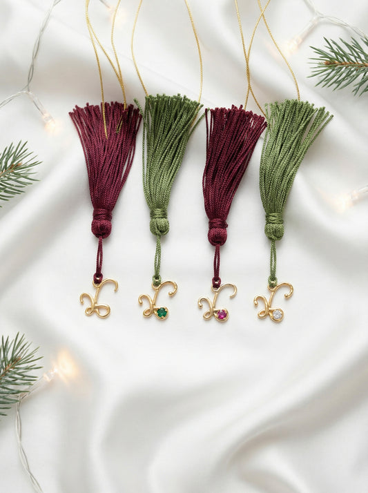 Γούρι Χρυσό με Φούντα Κ9 / Κ14